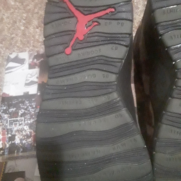 Air Jordan 10's camo woodland - Picture 6 of 8